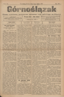 Górnoślązak : pismo codzienne, poświęcone sprawom ludu polskiego na Sląsku.R.4, nr 150 (5 lipca 1905)