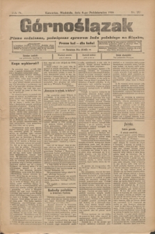 Górnoślązak : pismo codzienne, poświęcone sprawom ludu polskiego na Śląsku.R.4, nr 233 (8 października 1905) + dod.