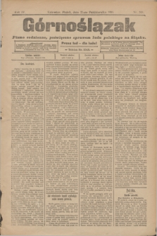 Górnoślązak : pismo codzienne, poświęcone sprawom ludu polskiego na Śląsku.R.4, nr 248 (27 października 1905)