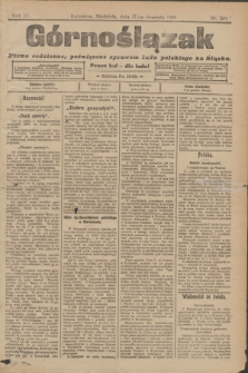Górnoślązak : pismo codzienne, poświęcone sprawom ludu polskiego na Śląsku.R.4, nr 289 (17 grudnia 1905)