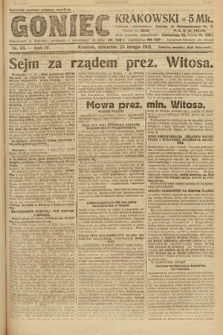 Goniec Krakowski. 1921, nr 54