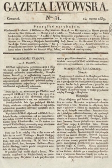 Gazeta Lwowska. 1839, nr 31