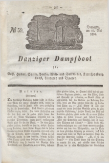 Danziger Dampfboot für Geist, Humor, Satire, Poesie, Welt- und Volksleben, Korrespondenz, Kunst, Literatur und Theater. Jg.6, № 59 (19 Mai 1836) + dod.