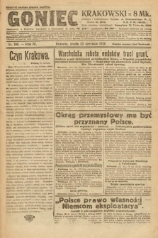 Goniec Krakowski. 1921, nr 166