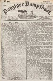 Danziger Dampfboot. Jg.26, № 95 (24 April 1856)