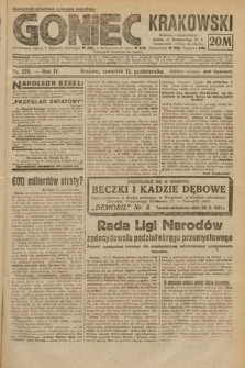 Goniec Krakowski. 1921, nr 278