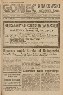 Goniec Krakowski. 1921, nr 291