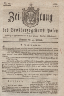 Zeitung des Großherzogthums Posen. 1822, Nro. 17 (27 Februar)