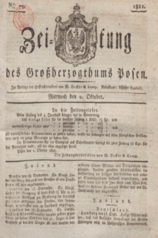 Zeitung des Großherzogthums Posen. 1822, Nro. 79 (2 Oktober) + dod.