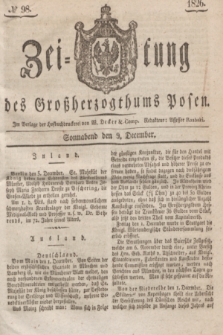 Zeitung des Großherzogthums Posen. 1826, № 98 (9 December) + dod.