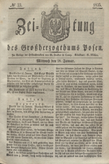 Zeitung des Großherzogthums Posen. 1835, № 23 (28 Januar)