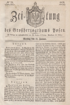 Zeitung des Großherzogthums Posen. 1838, № 24 (29 Januar)