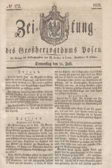Zeitung des Großherzogthums Posen. 1838, № 172 (26 Juli)