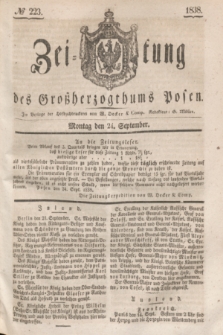 Zeitung des Großherzogthums Posen. 1838, № 223 (24 September)