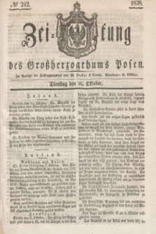 Zeitung des Großherzogthums Posen. 1838, № 242 (16 Oktober)