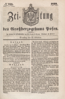 Zeitung des Großherzogthums Posen. 1839, № 241 (15 Oktober)