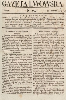 Gazeta Lwowska. 1839, nr 69