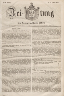 Zeitung des Großherzogthums Posen. 1847, № 8 (11 Januar)