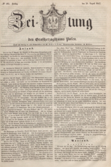 Zeitung des Großherzogthums Posen. 1847, № 193 (20 August) + dod.