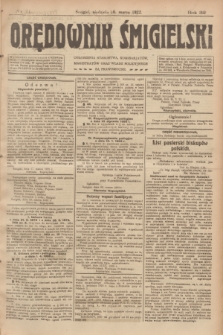 Orędownik Śmigielski. R.32, nr 71 (26 marca 1922)