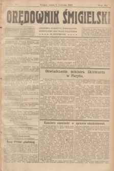 Orędownik Śmigielski. R.32, nr 76 (1 kwietnia 1922)