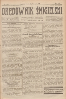Orędownik Śmigielski. R.32, nr 95 (25 kwietnia 1922)