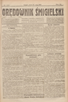 Orędownik Śmigielski. R.32, nr 120 (27 maja 1922)