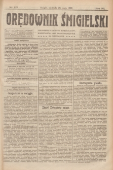 Orędownik Śmigielski. R.32, nr 121 (28 maja 1922)