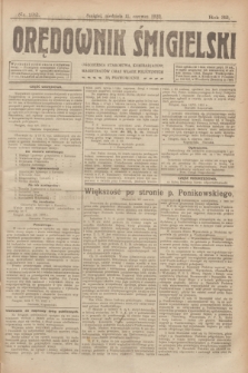 Orędownik Śmigielski. R.32, nr 132 (11 czerwca 1922)