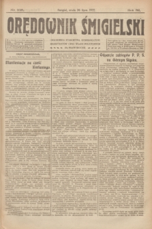 Orędownik Śmigielski. R.32, nr 168 (26 lipca 1922)