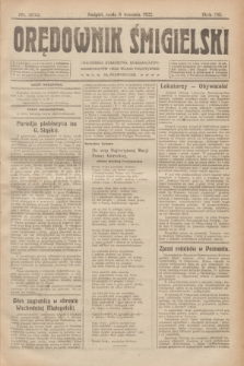 Orędownik Śmigielski. R.32, nr 202 (6 września 1922)