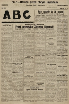 ABC : pismo codzienne : informuje wszystkich o wszystkiem. 1933, nr 192 |PDF|