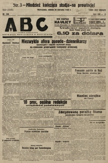 ABC : pismo codzienne : informuje wszystkich o wszystkiem. 1933, nr 246 |PDF|