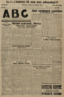 ABC : pismo codzienne : informuje wszystkich o wszystkiem. 1933, nr 251 |PDF|
