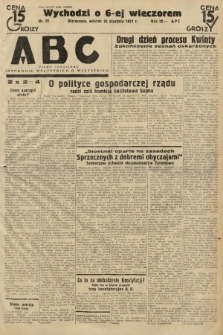 ABC : pismo codzienne : informuje wszystkich o wszystkiem. 1934, nr 22 |PDF|