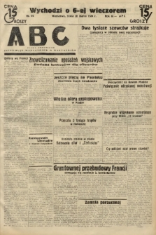 ABC : pismo codzienne : informuje wszystkich o wszystkiem. 1934, nr 86 |PDF|