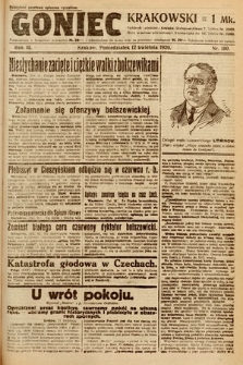 Goniec Krakowski. 1920, nr 100
