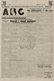 ABC : pismo codzienne : informuje wszystkich o wszystkiem. 1934, nr [327] [ocenzurowany] |PDF|