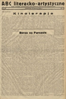 ABC Literacko-Artystyczne : stały dodatek tygodniowy. 1934, nr 10 |PDF|