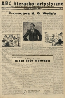 ABC Literacko-Artystyczne : stały dodatek tygodniowy. 1934, nr 16 |PDF|