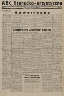 ABC Literacko-Artystyczne : stały dodatek tygodniowy. 1934, nr 28 |PDF|