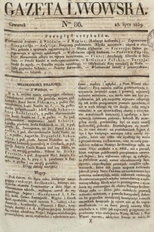 Gazeta Lwowska. 1839, nr 86
