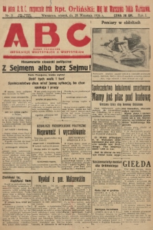 ABC : pismo codzienne : informuje wszystkich o wszystkiem. 1926, nr 5 |PDF|