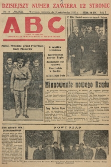 ABC : pismo codzienne : informuje wszystkich o wszystkiem. 1926, nr 10 |PDF|
