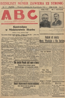 ABC : pismo codzienne : informuje wszystkich o wszystkiem. 1926, nr 17 |PDF|