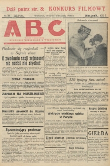 ABC : pismo codzienne : informuje wszystkich o wszystkiem. 1926, nr 41 |PDF|