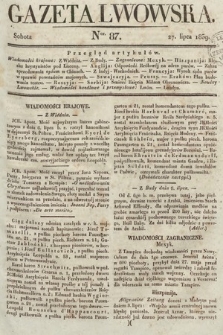 Gazeta Lwowska. 1839, nr 87