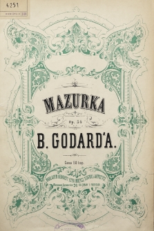 Mazurka : Op. 54. No 2