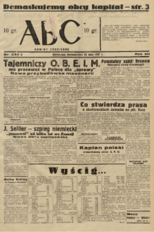 ABC : nowiny codzienne. 1937, nr 232 A |PDF|
