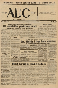 ABC : nowiny codzienne. 1937, nr 306 A [ocenzurowany] |PDF|